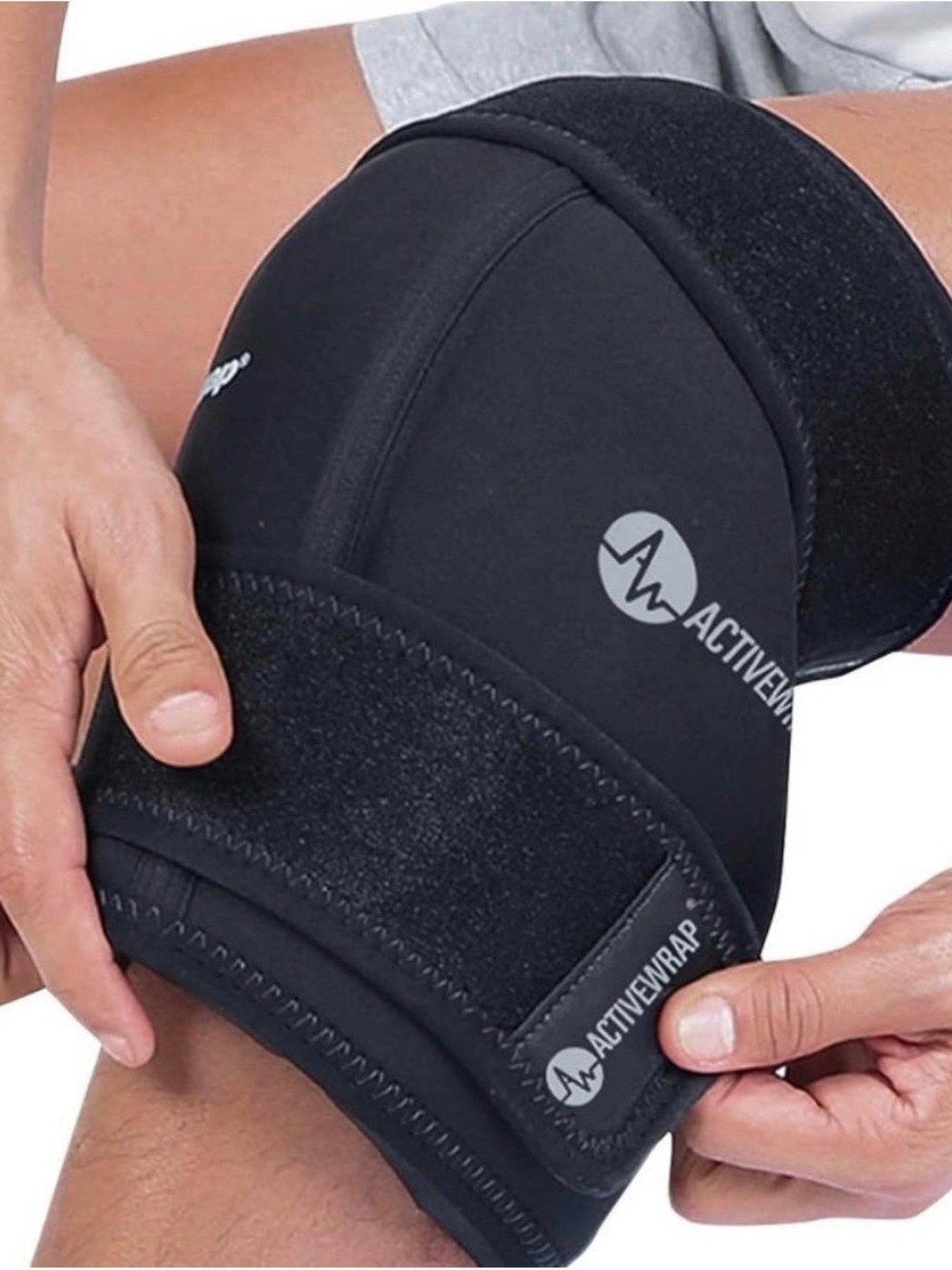 Knee Ice Pack Wrap with Compression-New